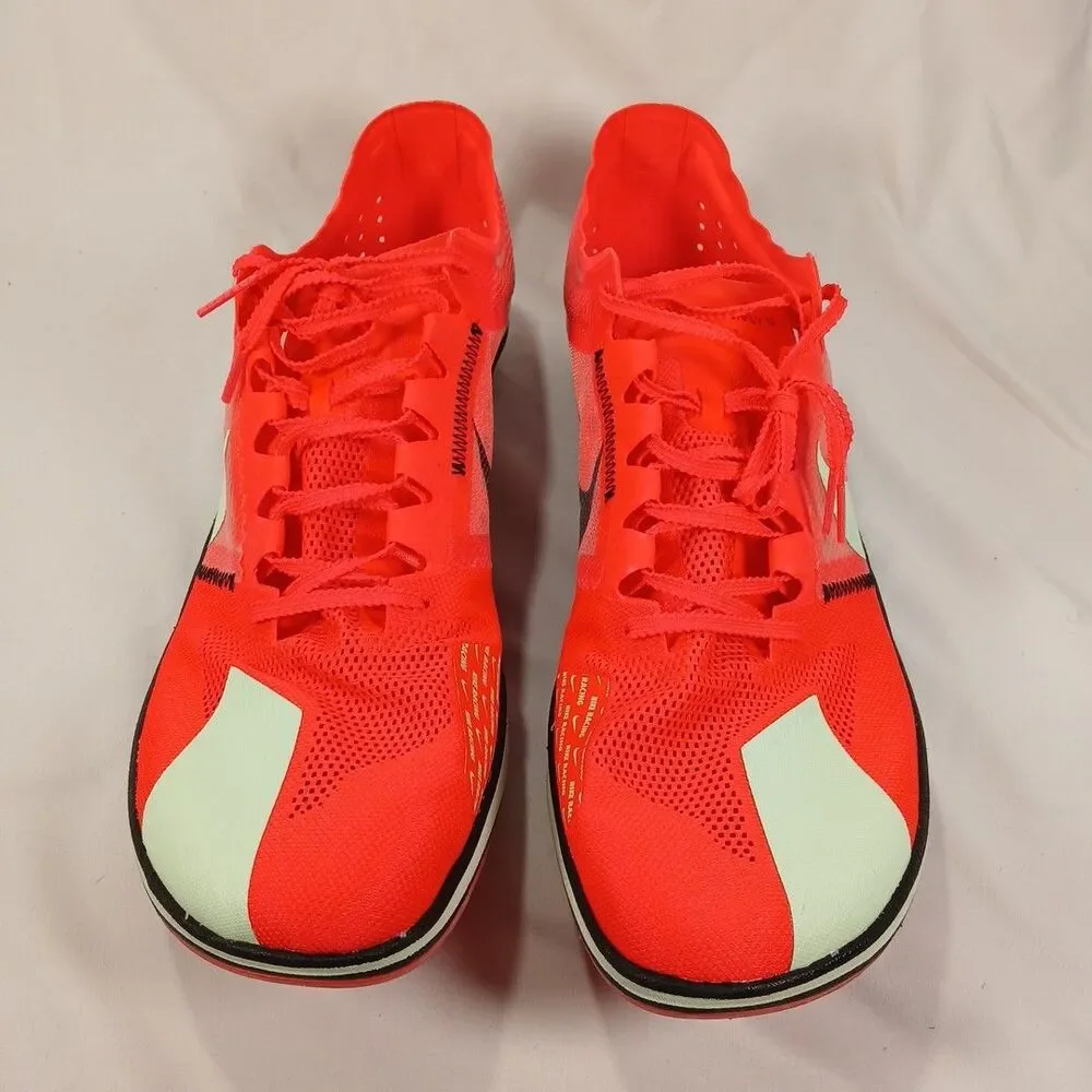 Nike Zoom Dragonfly Track Spikes Mens 15 Orange Distance Racing Shoes